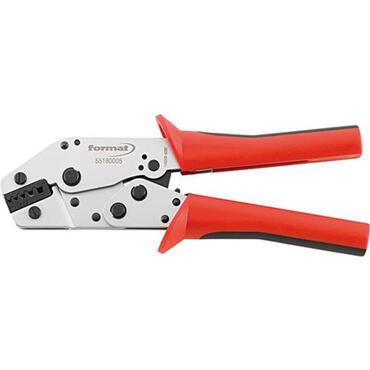 Crimping pliers for end sleeves with five crimping zones type 5518
